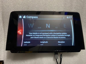 2017 2018 MAZDA CX-9 GPS NAVIGATION RADIO TOUCH-SCREEN 8" DISPLAY LCD OEM - Picture 1 of 7