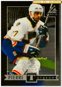 PINNACLE ZENITH 1997 PIERRE TURGEON NHL ST. LOUIS BLUES STAR MINT Z SILVER #23 - Picture 1 of 2