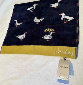 Joules Duck March Cotton Velour Hand Towel BNWT - Picture 1 of 6