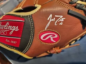 Guanto JT Realmuto Phillies firmato Rawlings Catchers con fanatici AUTENTICO - Foto 1 di 10