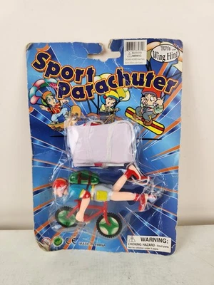 Deporte Paracaidista Hippie Ciclista Paracaidismo Paracaidista Juguete De Colección Bisagra de Ala Foto 1 de 4