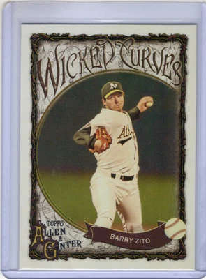 2025 Topps Allen & Ginter - Barry Zito #WC-5 Wicked Curves Insert  - Image 1 of 2