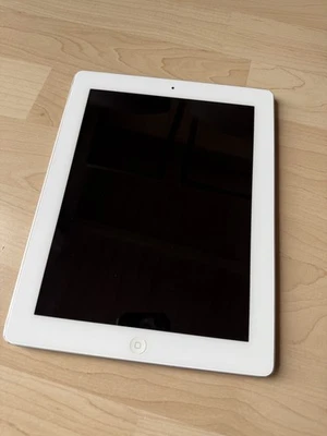 Apple iPad 2 16GB, WLAN + Cellular (Entsperrt), 24,64 cm, (9,7 Zoll) - Weiß - Bild 1 von 4