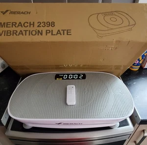 MERACH Vibration Plate Whole Body Workout Power Exercise Machine Fitness Home - Picture 1 of 6