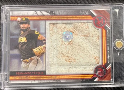 2022 Topps Museum Collection Fernando Tatis Jr. Authentic Base Relic /5 - Image 1 of 4