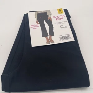 Felina Pantaloni Donna Controllo Pancia Kick Crop Nero Taglia S (4-6) - Foto 1 di 7