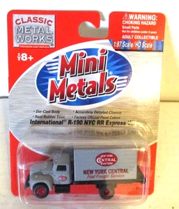 HO Mini Metals CMW R-190 New York Central Express Box Truck RTR - Bild 1 von 2