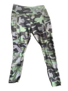 Pre Owned Women's Juniors Zyia Active Camouflage Leggings Sz 4 ActiveWear - Picture 1 of 7