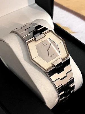 Reloj Rado Elegance 396.5013.4 cuerda manual esfera plateada hexagonal vintage raro  Foto 1 de 4