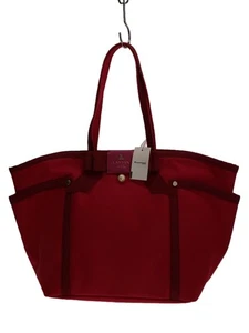 LANVIN en Bleu Shoulder Pouch Set Tote Bag Canvas Pink - Picture 1 of 8