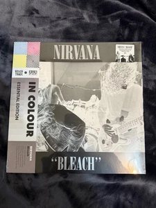 NIRVANA Bleach ROUGH TRADE IN COLOUR ESSENTIAL NEW SEALED CRYSTAL CLEAR VINYL LP - Picture 1 of 3