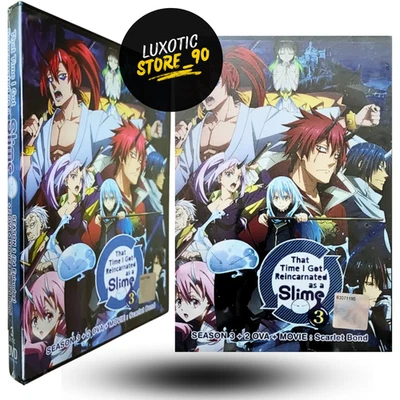 That Time I Got Reincarnated As A Slime Season 3 + 2OVA +Movie Eng Dub Anime DVD - Image 1 of 4