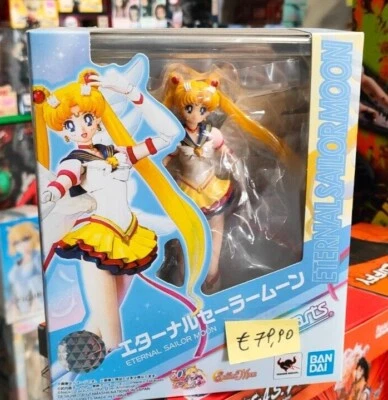 SAILOR MOON S.H. FIGUARTS Action Figure Eternal Sailor Moon 13 cm Bandai tamashi - Immagine 1 di 3