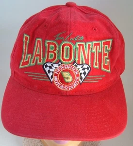 NASCAR Hat Terry Labonte #5 Kelloggs Racing Hendrick Motorsports Red Khaki Cap  - Picture 1 of 4