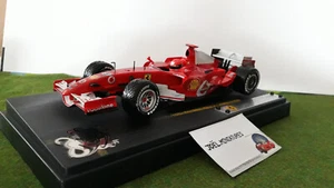 F1 FERRARI 2006 SHANGHAI CHINE 248F1  SCHUMACHER WINNER au 1/18 HOT WHEELS J2995 - Imagen 1 de 12