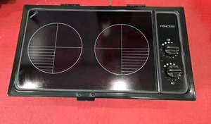Ceran Boat Princess alcohol electric stove range marine RV Tested - Foto 1 di 3