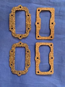 MG MIDGET SET OF 4 FRONT & REAR ARMSTRONG SHOCK ABSORBER CORK LID GASKETS   - Picture 1 of 1