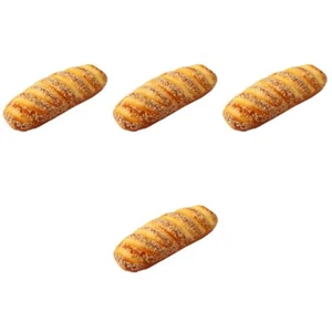 4PCS Lifelike Brotmodell gefälschte Brotdekoration Simulation Realistisches - Zdjęcie 1 z 12