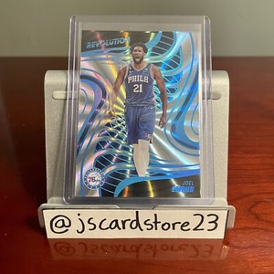 2022-23 Panini Revolution Joel Embiid #66 Asia Holo Silver #/75 76ers