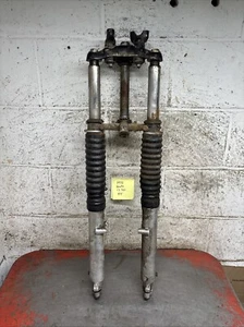 1972 Honda Cl350 Cl 350 Scrambler Front End Forks Triple Tree - Picture 1 of 8