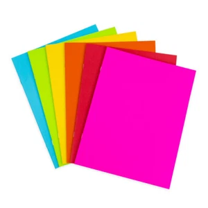 Hygloss Products leere Bücher - 6 verschiedene Farben - 8,5 x 11" - 6/10/20/100 Bücher - Bild 1 von 5
