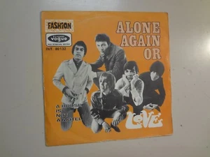 LOVE:(w/Arthur Lee)Alone Again Or-A House Is Not A Motel-France 7" 68 Vogue PSL - Picture 1 of 4