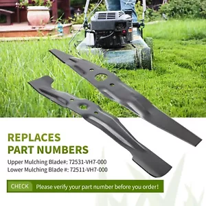 Kit de cuchillas de cortacésped HRX217 - Se adapta a HRX217K1/K2, réplica 72531-VH7-000 y 72511-VH - Imagen 1 de 6