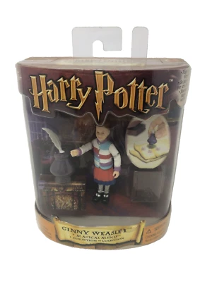 Figura Sello Colección Minis Mágica de Harry Potter Ginny Weasley Mattel 2001 NUEVO Foto 1 de 4