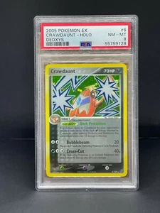 Pokemon Ex Deoxys Crawdaunt Holo PSA 8 NM-MT #6 - Graded Card Englisch 2005 - Bild 1 von 2