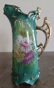 Royal Vienna Germany handbemalter Porzellankrug 8,5" hoch" antik - Bild 1 von 23