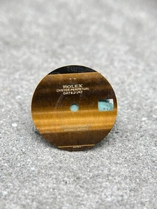 #1033 ORIGINAL ROLEX TIGER EYE LADY DATEJUST 69173 69178 BRAUN DIAL ZIFFERBLATT - Picture 1 of 5