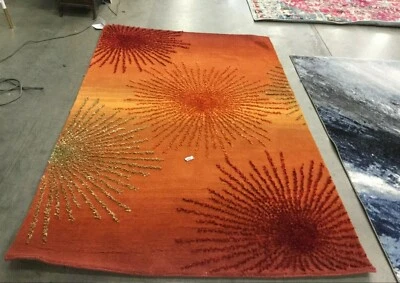 Alfombra de manchas traseras RUST / MULTI 5' X 8', precio reducido 1172639598 SOH712R-5 Foto 1 de 4