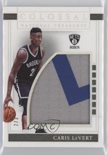 2016 National Treasures Colossal Materials Super Prime /3 Caris LeVert Rookie RC