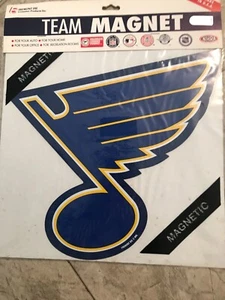 NHL St. Louis Blues Team Magnet Approx 12” X 12" Vinyl - Auto Home, Office - Picture 1 of 2