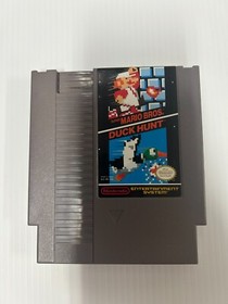 Super Mario Bros Duck Hunt Nintendo NES CARTRIDGEONLY Untested (fc114-2/b1112)