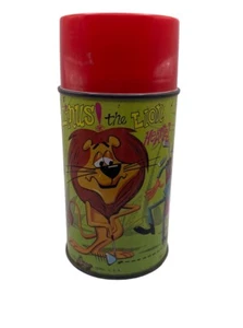 1965 LINUS DER LÖWENHERZ THERMOSKANNE - ALADDIN  - Bild 1 von 6