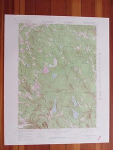 Mapa Topográfico South Sandisfield Massachusetts 1978 Original Vintage USGS - Imagen 1 de 1
