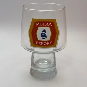 Vintage Molson export beer glass - Picture 1 of 7
