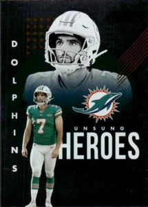 2021 Panini Absolute Jason Sanders #UH11 Unsung Heroes Miami Dolphins 6P - Picture 1 of 2