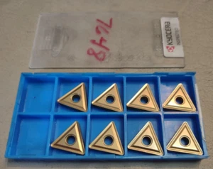 LOT OF 8 PCS KYOCERA TNMG220412 TNMG433 Inserts - Picture 1 of 2