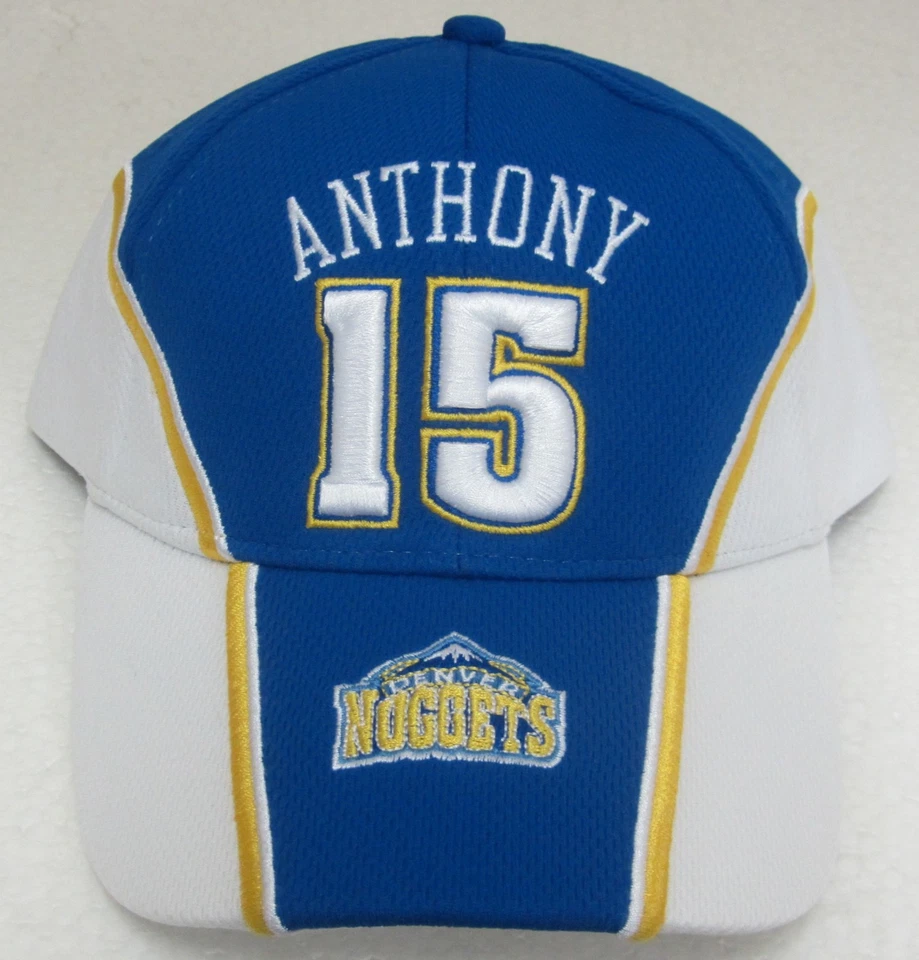 NBA Denver Nuggets Multicolor Carmelo Anthony Sombrero Ajustable Por Drew Pearson Foto 1 de 1