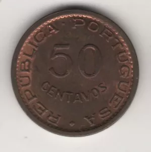 TIMOR COLONIA PORTOGHESE 50 CENTAVOS 1970 FDC UNC #MM217 - Imagen 1 de 2