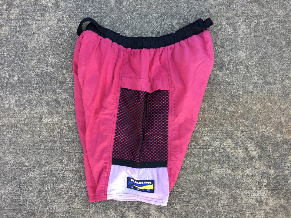 Killer! Vtg Wilson Sport Swim Surf Trunks Board Shorts Beach Volleyball 80s 90s - Image 1 of 1