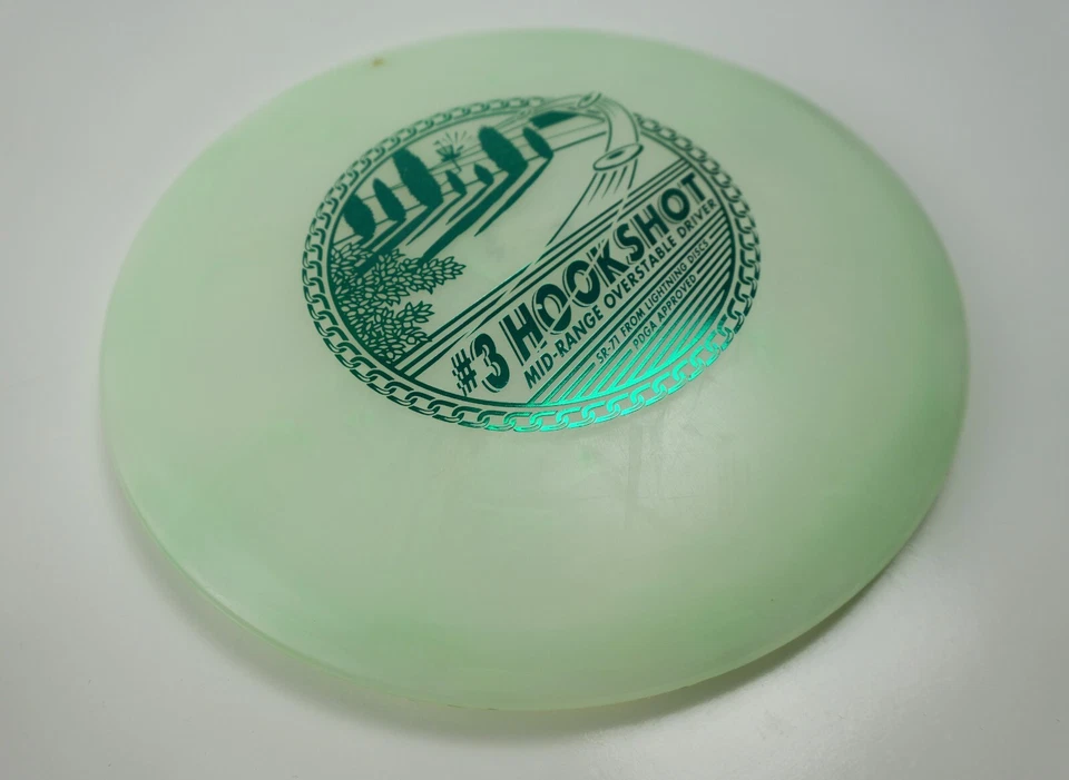 Lightning Disc Golf #3 Hookshot Midrange Disc Rare Pfn Oop - Image 1 of 3