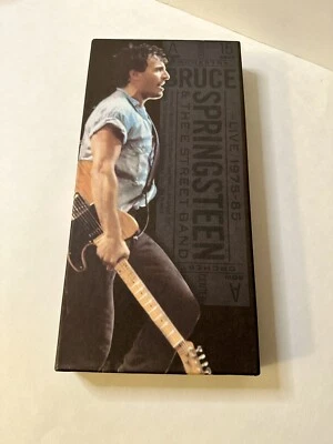 RARE -New! 12”x6” Bruce Springsteen LIVE 1975-85 Cassette Box Set Columbia 40558 - Image 1 of 4