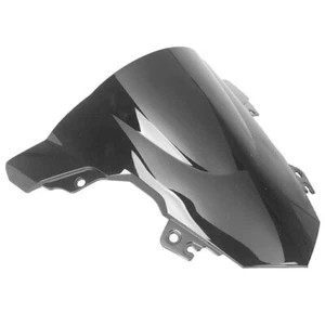 ABS Smoke Black Double Bubble Windscreen Windshield For 2015-2018 BMW S1000RR - Picture 1 of 6