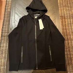 Sudadera con Capucha Calvin Klein Hombre Active Sport Cremallera Completa Talla Extra Pequeña Negra - Imagen 1 de 6