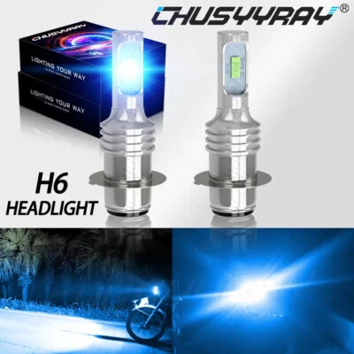 FOR Yamaha Raptor 350 660R 700 700R LED Headlight BLUE fits YFM350R YFM660R - Image 1 of 4