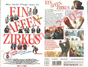 VHS EIN AFFENZIRKUS 1992 Jean Rochefort Miou-Miou Yves Robert NUR AUF VIDEO VPS - Foto 1 di 5