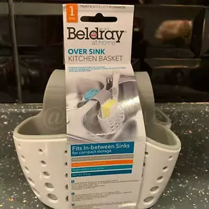 Cesta de fregaderos intermedios, fregadero ordenado orificios de drenaje organizador fregadero de cocina - Imagen 1 de 3
